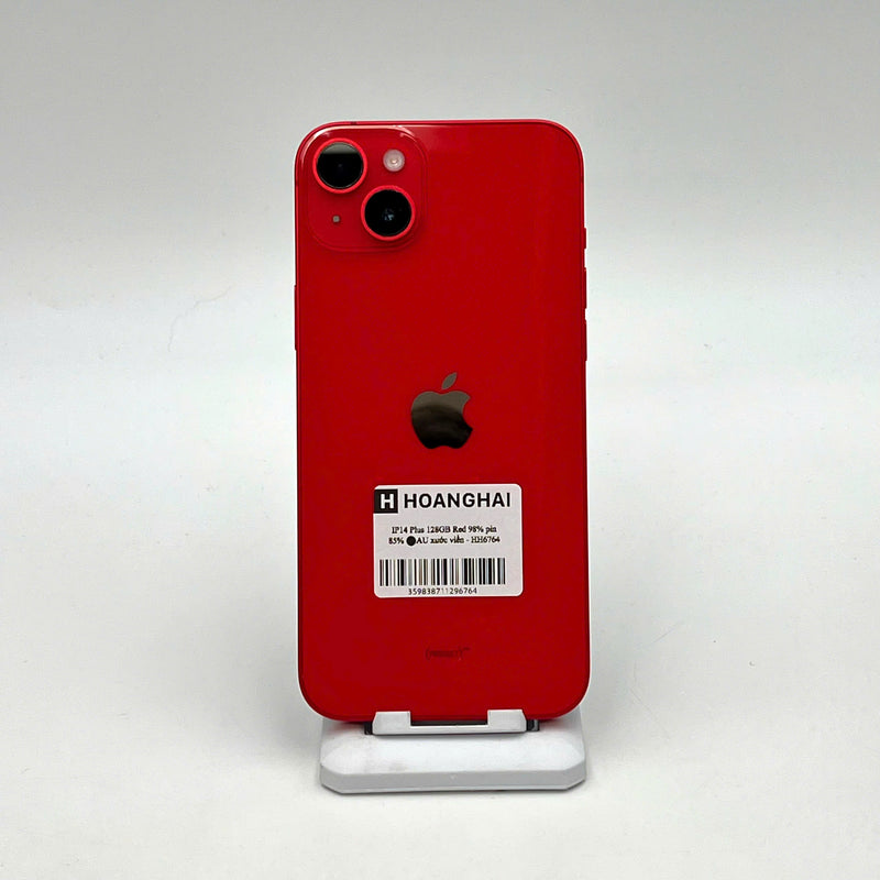 iPhone 14 Plus 128GB Red 98% battery 85% The device has paid off all network bills and is used like an Apple International (scratched edges) - HH6764 