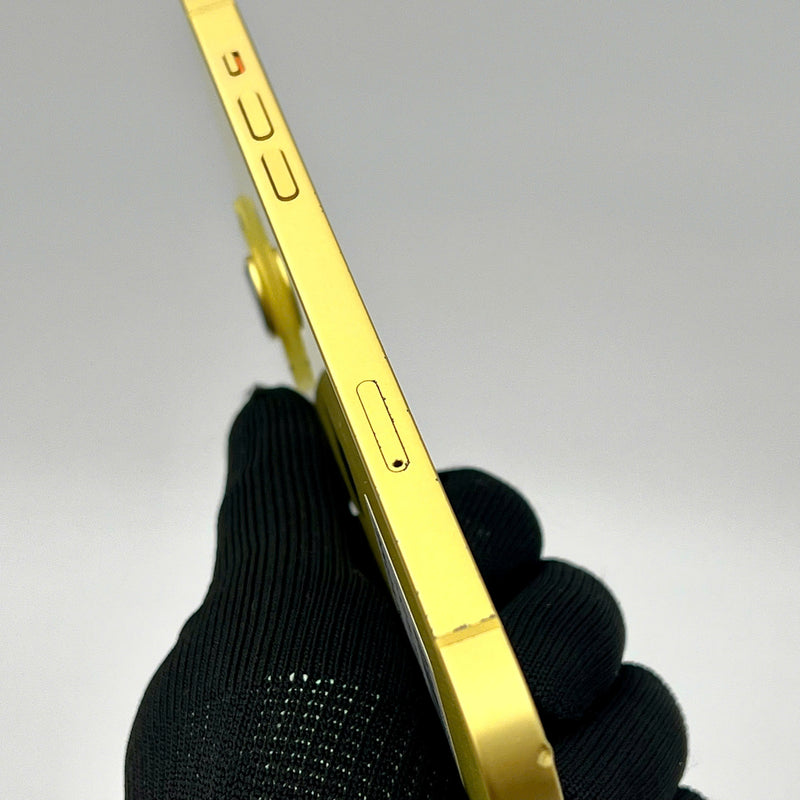 iPhone 14 Plus 128GB Gold 97% battery 96% International from SB (No SB sim - dented edge) - HH1435 