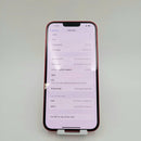 iPhone 14 Plus 512GB Red 98% battery 100% Apple International (Replaced battery, scratched camera edge, sunken power button) - HH9392 