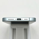 iPhone 15 128GB Blue 98% battery 85% International from SB (No SB sim - scratched orange border) - HH7152 