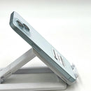 iPhone 15 128GB Blue 98% battery 85% International from SB (No SB sim - scratched orange border) - HH7152 