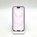 iPhone 15 128GB Blue 98% battery 85% International from SB (No SB sim - scratched orange border) - HH7152 