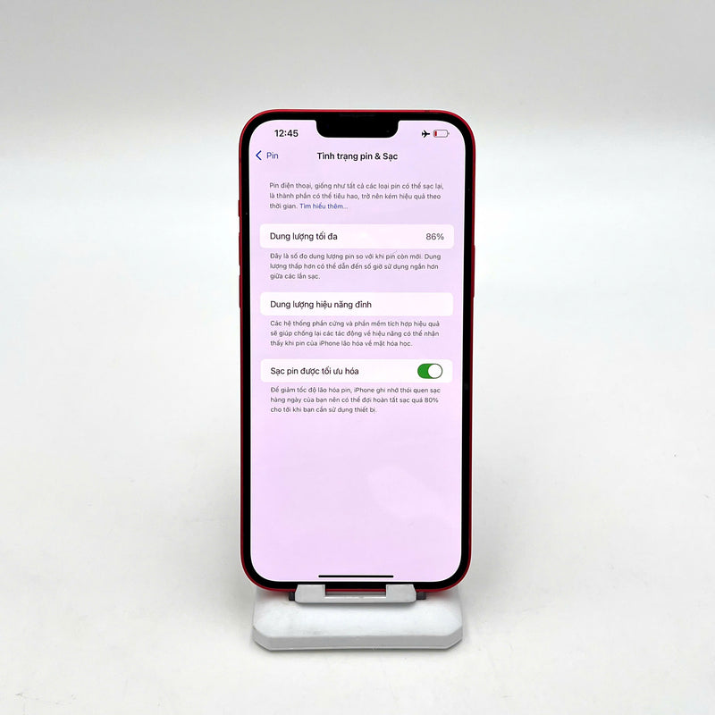 iPhone 14 Plus 128GB Red 98% battery 86% International from AU (No AU sim) - HH5670 