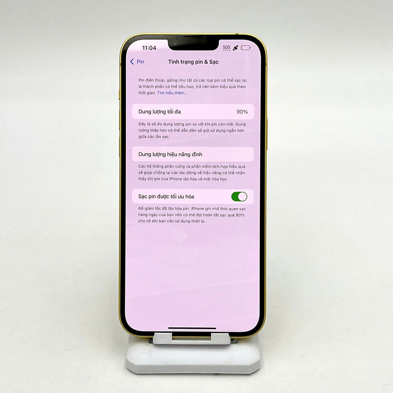 iPhone 14 Plus 256GB Gold 98% battery 90% Apple International (Scratched screen) - HH3451 