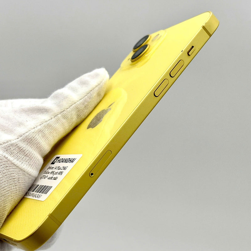 iPhone 14 Plus 256GB Gold 98% battery 90% Apple International (Scratched screen) - HH3451 