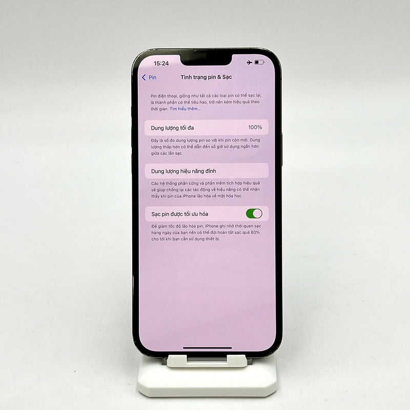 iPhone 13 Pro Max 1TB Green 97% battery 100% The device has paid off all network bills and is used like Apple International (Battery replaced - 3x camera spots, edges, scratched screen) - HH1444 