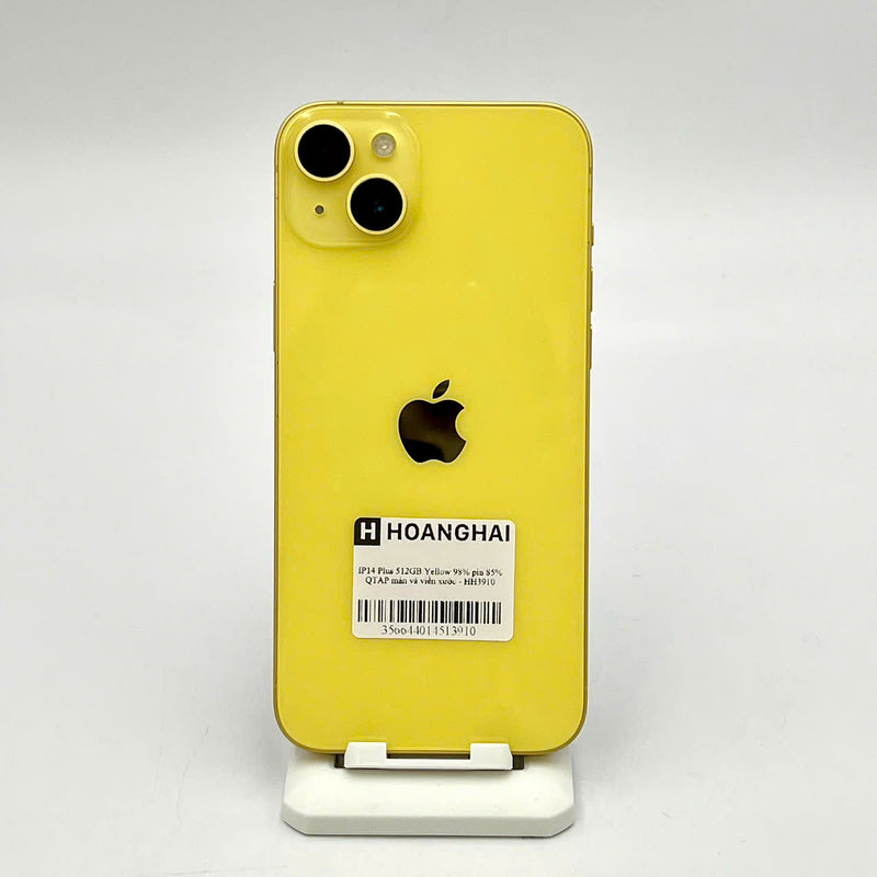 iPhone 14 Plus 512GB Gold 98% battery 85% Apple International (Scratched screen and edges) - HH3910 