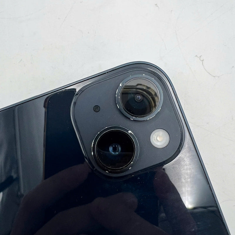 iPhone 14 Plus 128GB Black 98% battery 100% The device has paid all network fees and is used like Apple International (scratched screen and edges, scratched orange edges, DTP) - HH8210 