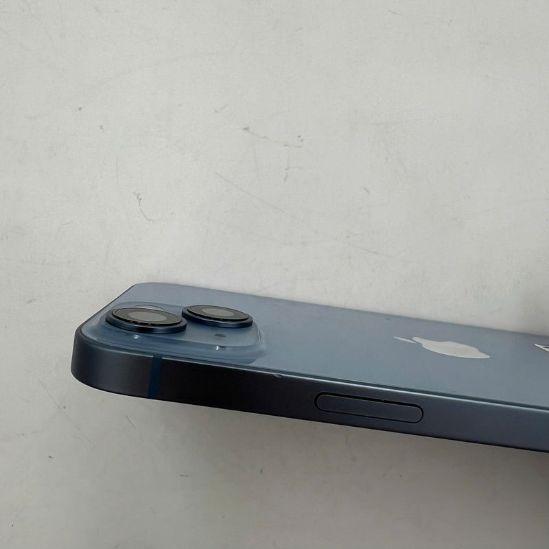 iPhone 14 Plus 256GB Blue 98% battery 100% The device has paid off all network bills and is used like Apple International (scratched orange border, scratched screen, chipped border, DTP) - HH4469 