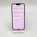 iPhone 14 Plus 128GB Red 98% battery 100% International from AU (No AU sim - Warranty, cracked edges, DTP) - HH3496 