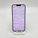 iPhone 14 Plus 128GB Purple 98% battery 100% International from SB (No SB sim - scratched orange border, DTP) - HH0592 