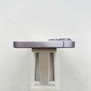 iPhone 14 Plus 128GB Purple 98% battery 100% International from SB (No SB sim - scratched orange border, DTP) - HH0592 