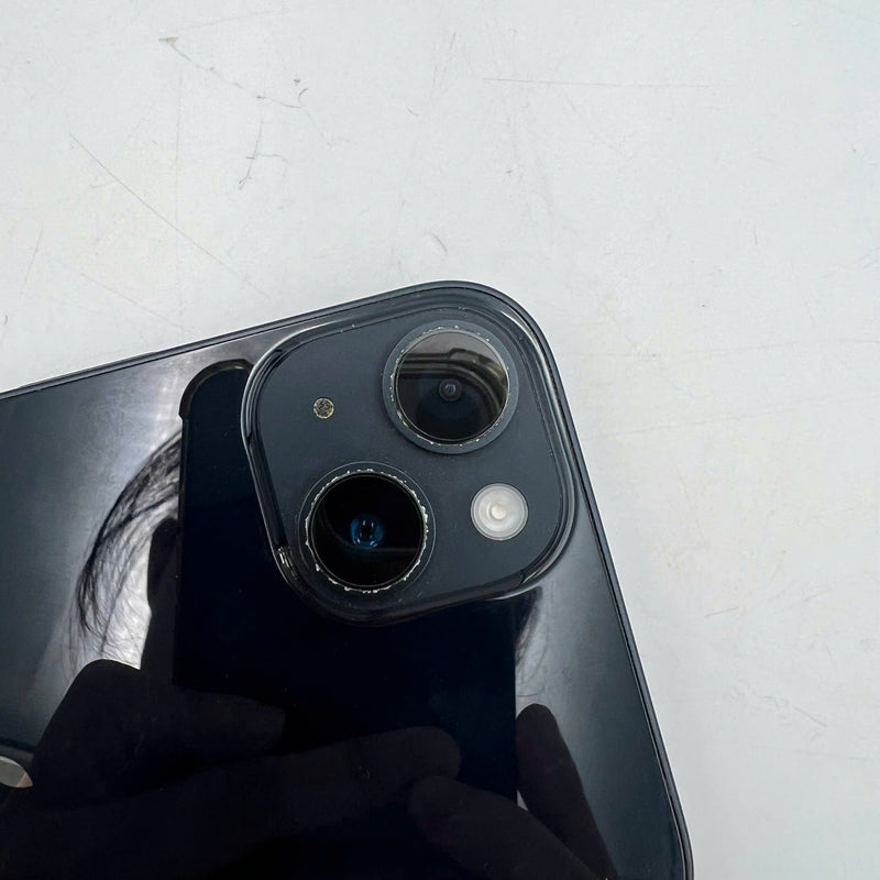 iPhone 14 Plus 256GB Black 98% battery 100% International from SB (No SB sim - scratched screen, scratched edges, scratched orange edges, DTP) - HH8163 