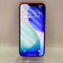 iPhone 14 Plus 128GB Red 98% battery 100% International from DCM (No DCM sim - cracked edge, DTP) - HH7261 