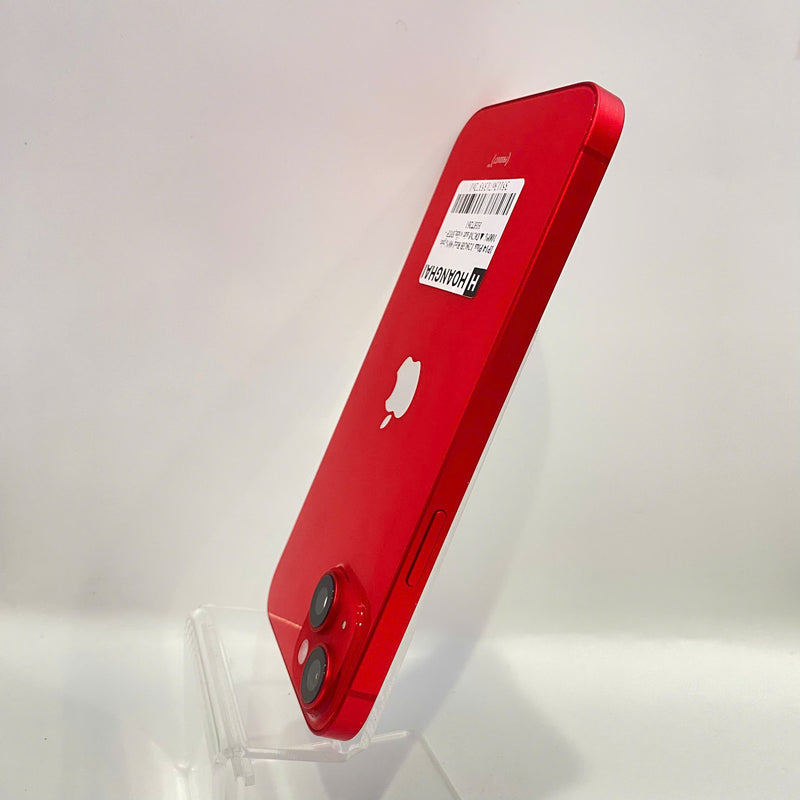 iPhone 14 Plus 128GB Red 98% battery 100% International from DCM (No DCM sim - cracked edge, DTP) - HH7261 