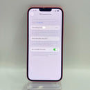 iPhone 14 Plus 128GB Red 98% battery 100% International from DCM (No DCM sim - cracked edge, DTP) - HH7261 