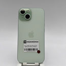 iPhone 15 128GB Green 98% battery 87% International from SB (No SB sim - scratched orange border) - HH1023 