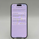 iPhone 15 128GB Green 98% battery 87% International from SB (No SB sim - scratched orange border) - HH1023 