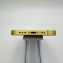 iPhone 14 128GB Gold 98% battery 88% International from DCM (No DCM sim - Scratched screen, dented edges, scratched orange edge) - HH3940 