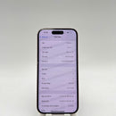 iPhone 15 128GB Pink 98% battery 87% International from SB (No SB sim - scratched orange border) - HH3238 