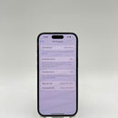 iPhone 15 128GB Black 98% battery 90% International from AU (No AU sim - Scratched edges) - HH8389 