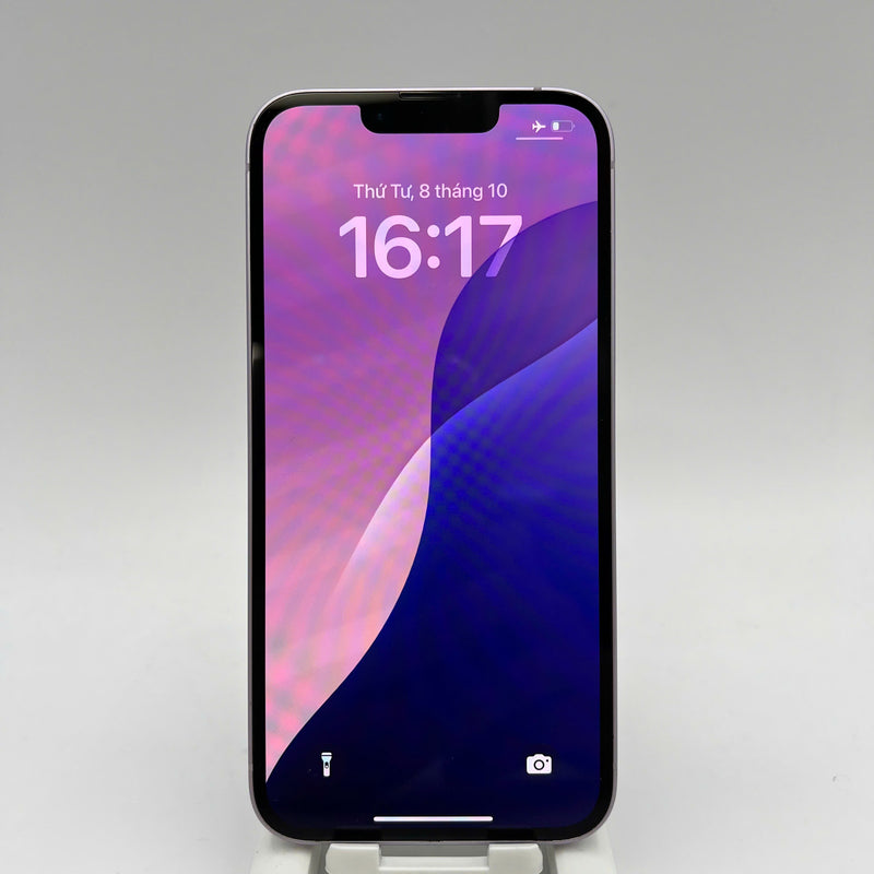 iPhone 14 128GB Purple 98% battery 85% The device has paid off all network bills and is used like an Apple International (scratched edges) - HH0140 