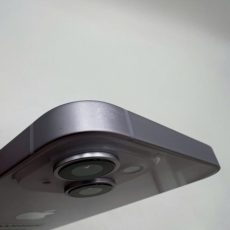 iPhone 14 128GB Purple 98% battery 85% The device has paid off all network bills and is used like an Apple International (scratched edges) - HH0140 