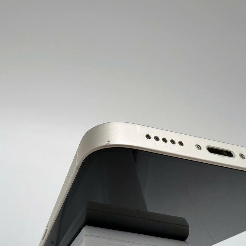 iPhone 14 128GB White 98% battery 87% International from AU (Does not use AU sim - scratched screen, scratched orange edge) - HH9149 