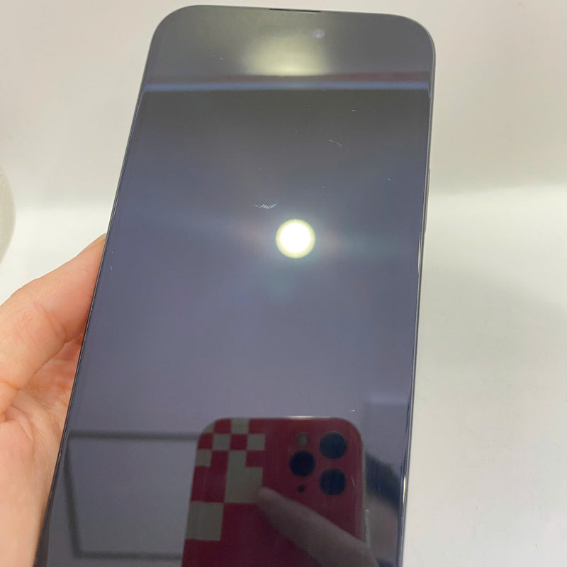 iPhone 15 Plus 128GB Black 98% battery 89% Apple International (scratched screen, dark edges, scratched orange edges) - HH6140 