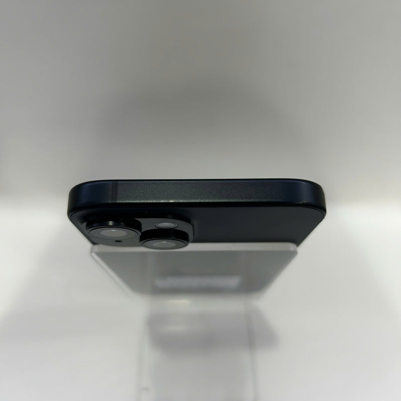 iPhone 15 128GB Black 98% battery 100% International from SB (No SB sim - scratched screen, scratched edges) - HH4582 