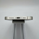 iPhone 13 256GB White 98% battery 87% International from SB (No SB sim - cracked edge) - HH7094 