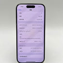 iPhone 15 Pro 128GB Black 98% battery 88% International from SB (No SB sim - 0.5x spots, scratched edges, scratched screen) - HH7283 