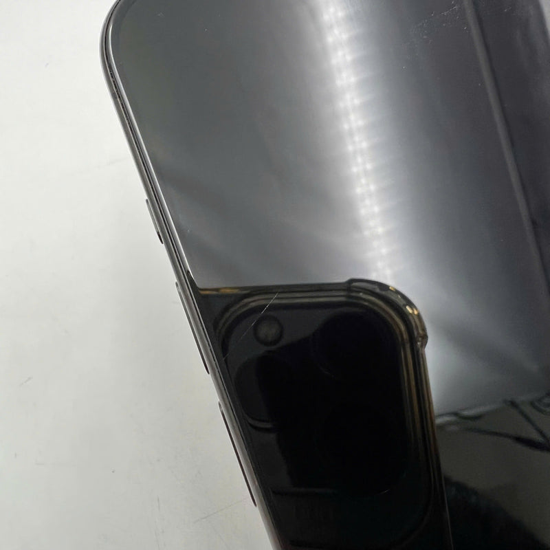iPhone 15 Pro 128GB Black 98% battery 88% International from SB (No SB sim - 0.5x spots, scratched edges, scratched screen) - HH7283 