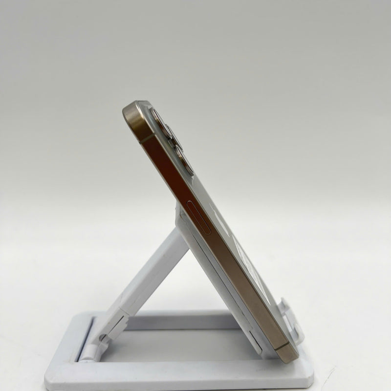 iPhone 15 Pro 256GB Natural 98% battery 86% International from RKT (No RKT sim - scratched screen) - HH0736 