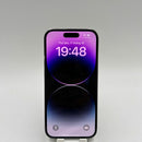 iPhone 14 Pro 256GB Purple 98% battery 87% International from DCM (No DCM sim - scratched edges) - HH6591 