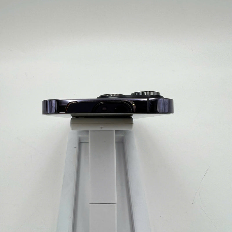 iPhone 14 Pro 256GB Purple 98% battery 87% International from DCM (No DCM sim - scratched edges) - HH6591 