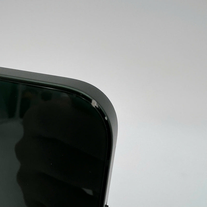 iPhone 13 128GB Green 98% battery 96% International from RKT (No RKT sim - chipped edge, scratched orange edge) - HH1916 