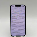 iPhone 14 128GB Blue 98% battery 86% International from SB (No SB sim - scratched screen, scratched edges) - HH3550 