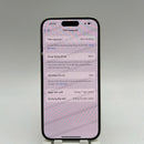 iPhone 15 128GB Gold 98% battery 86% International from DCM (No DCM sim - scratched screen, scratched edges) - HH4780 