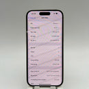 iPhone 15 128GB Gold 98% battery 86% International from DCM (No DCM sim - scratched screen, scratched edges) - HH4780 