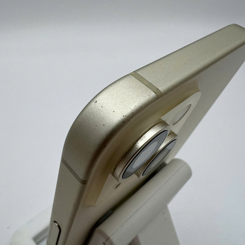 iPhone 15 128GB Gold 98% battery 86% International from DCM (No DCM sim - scratched screen, scratched edges) - HH4780 