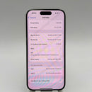 iPhone 15 Pro 128GB Natural 98% battery 86% International from DCM (No DCM sim - 0.5x spots, scratched edges, scratched orange edges) - HH7932 