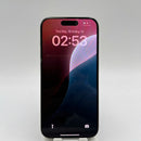 iPhone 15 Pro 128GB Natural 98% battery 86% International from DCM (No DCM sim - 0.5x spots, scratched edges, scratched orange edges) - HH7932 