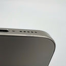 iPhone 15 Pro 128GB Natural 98% battery 86% International from DCM (No DCM sim - 0.5x spots, scratched edges, scratched orange edges) - HH7932 