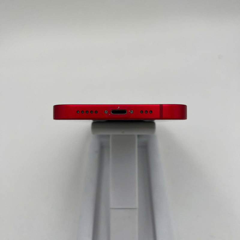 iPhone 14 128GB Red 98% battery 85% International from AU (No AU sim - scratched edge) - HH8378 