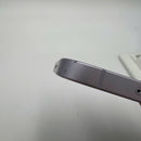 iPhone 14 128GB Purple 98% battery 85% International from SB (No SB sim - chipped edge, 1x spot, scratched orange edge) - HH9394 