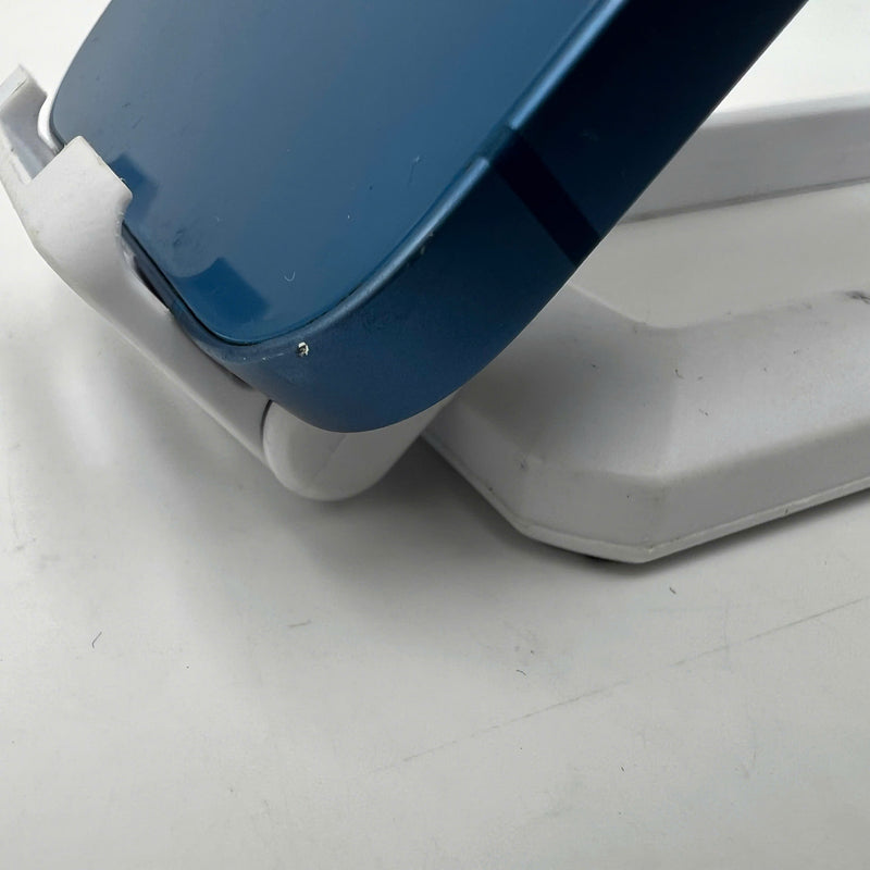 iPhone 13 128GB Blue 98% battery 87% International from SB (No SB sim - scratched edges, dented edges) - HH7225 