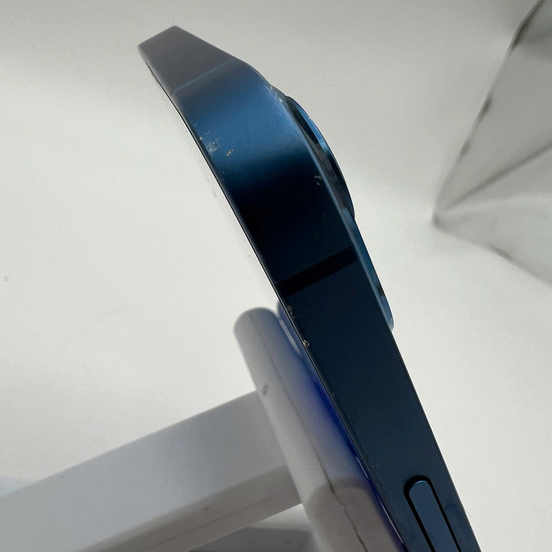 iPhone 13 128GB Blue 98% battery 87% International from SB (No SB sim - scratched edges, dented edges) - HH7225 