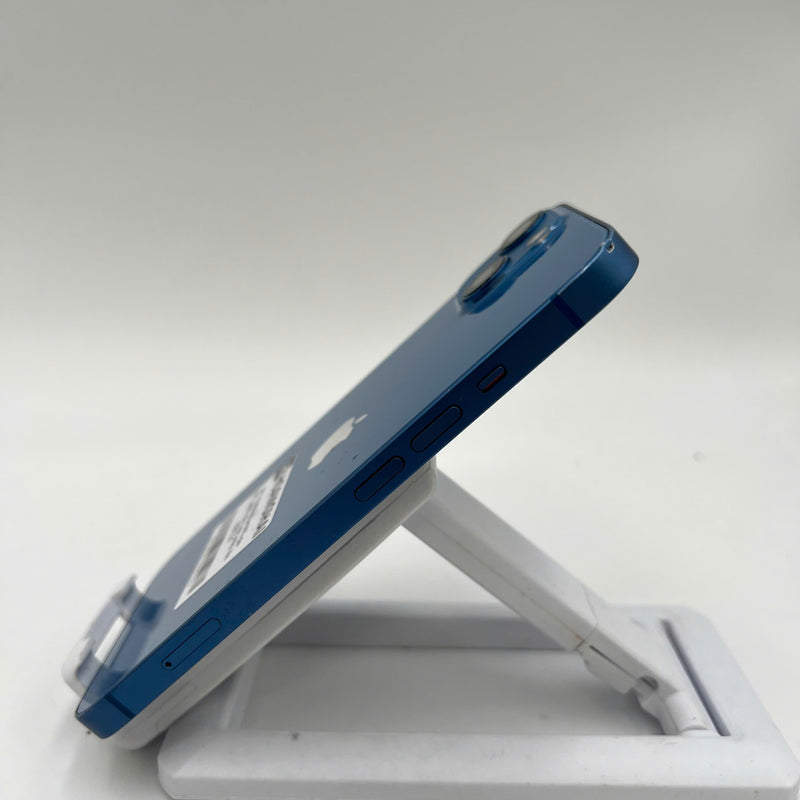 iPhone 13 128GB Blue 98% battery 87% International from SB (No SB sim - scratched edges, dented edges) - HH7225 