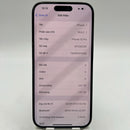 iPhone 15 Pro 1TB Black 98% battery 87% Apple International (scratched paint on the edge) - HH3436 